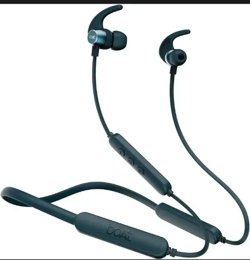 boAt Rockerz 255 Pro+ w/Upto 60 Hours Playback, ASAP Charge(10 Mins=20 Hours), Hearables App Support, Google Fast Pair, Dual Pairing & Bluetooth v5.2, IPX7, in Ear Neckband (Teal Green)