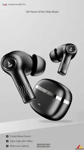 boAt Nirvana Ion ANC Pro: 120H Playback, Hi-Res Audio & ANC | Best Earbuds Under ₹2000
