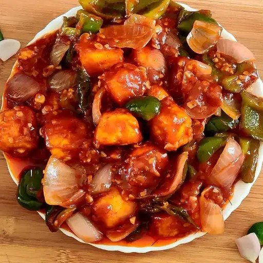 Paneer Chilli Half Plate