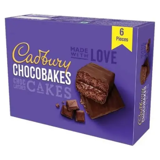 Cadbury Chocobake Choc layered Cake pack of 12